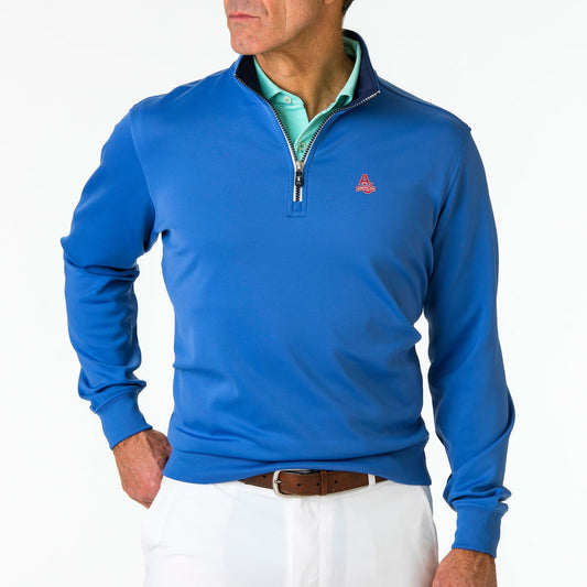 American University | Caves Quarter Zip Pullover | Collegiate - Fairway & Greene