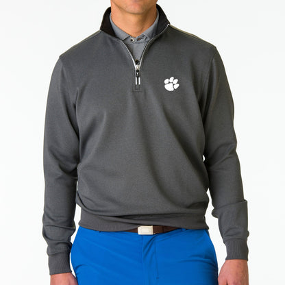 Clemson | Caves Quarter Zip Pullover | Collegiate - Fairway & Greene