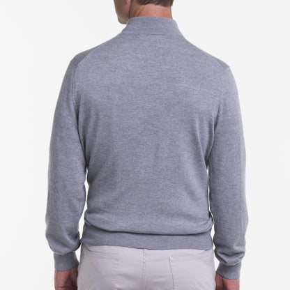 Baruffa Merino Quarter Zip Sweater