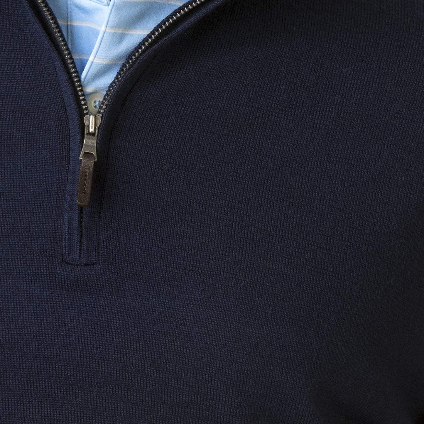 Baruffa Merino Quarter Zip Sweater - Fairway & Greene