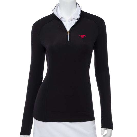 SMU | Wells Quarter Zip | Collegiate - Fairway & Greene