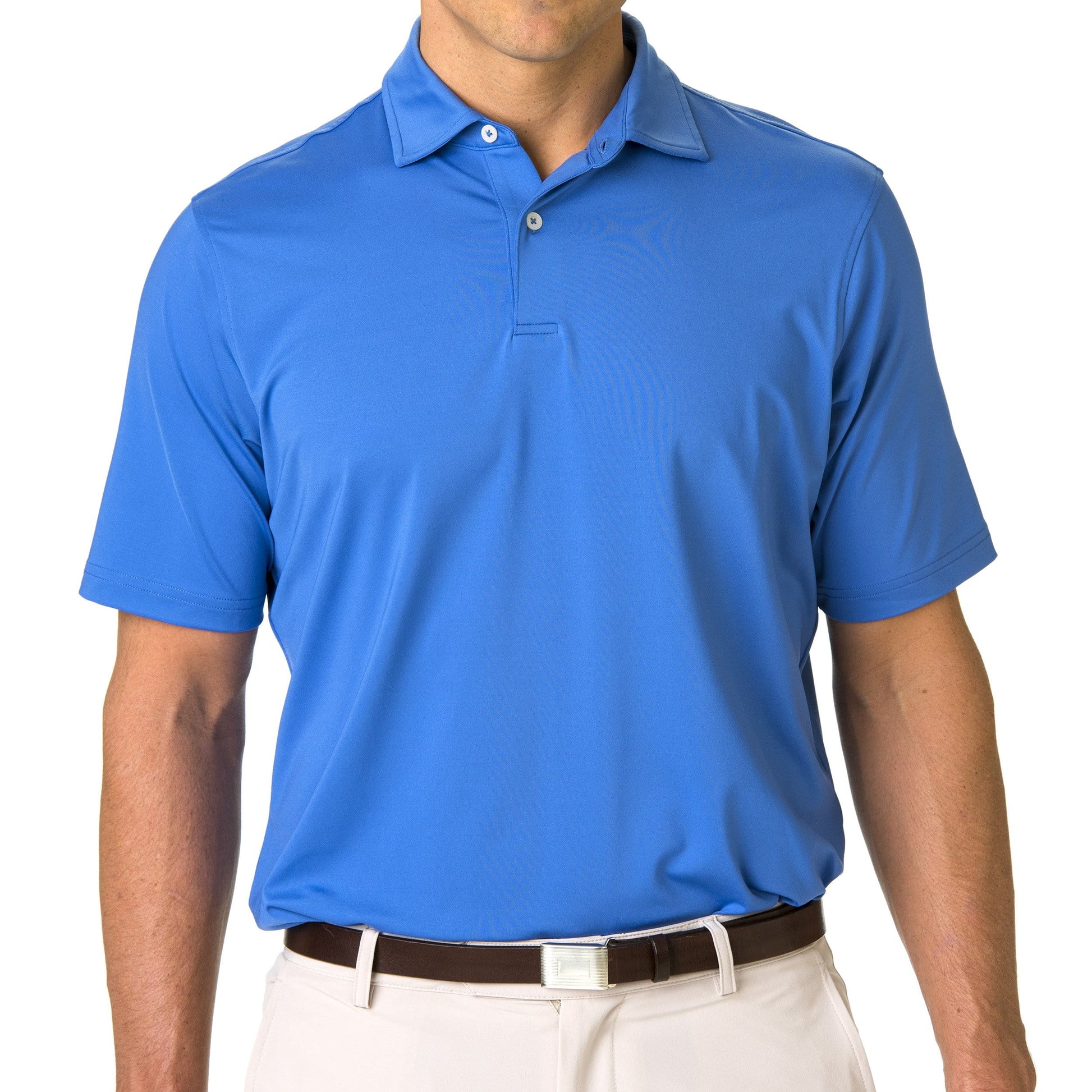 USA Tournament Solid Tech Jersey Polo - Fairway & Greene