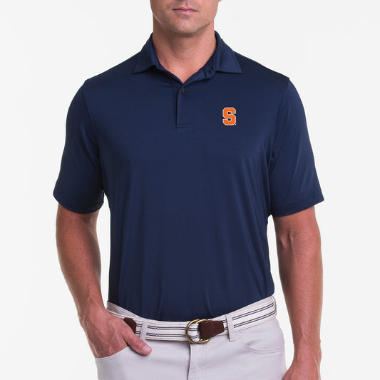 Syracuse | USA Tournament Solid Tech Jersey Polo | Collegiate - Fairway & Greene