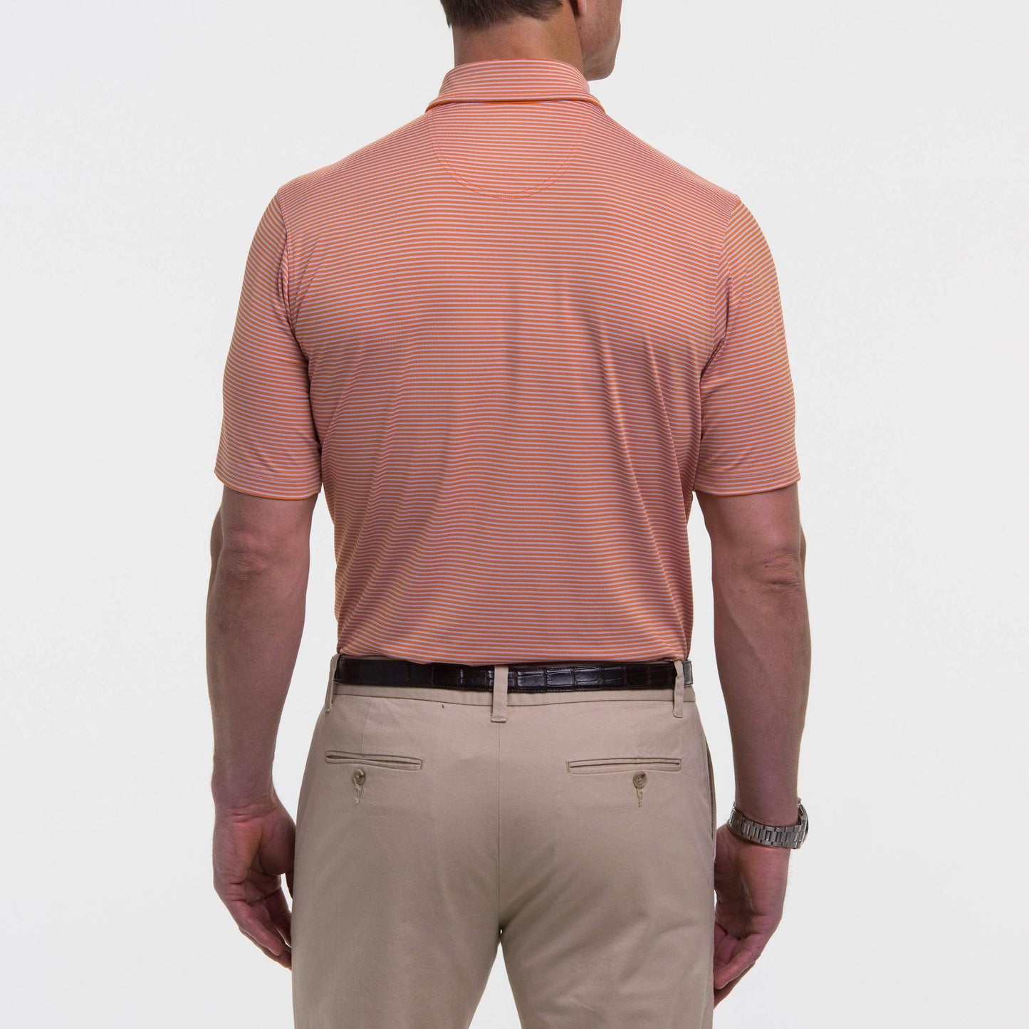 Owens Stripe Tech Polo - Fairway & Greene