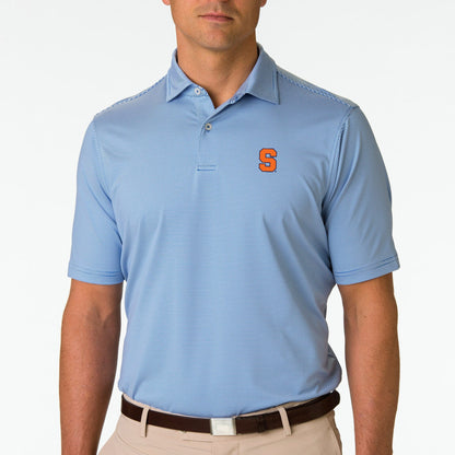 Syracuse | USA Mini Stripe Jersey Polo | Collegiate - Fairway & Greene