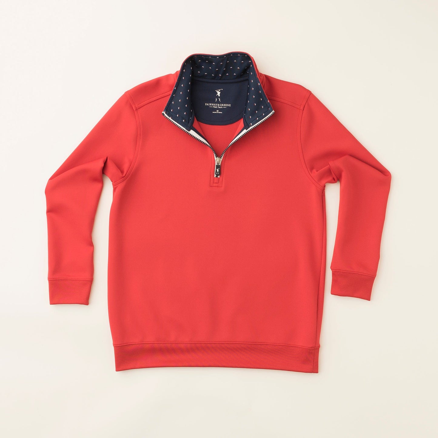 Boys Caves Long Sleeve 1/4 Zip Pullover-SALE - Fairway & Greene