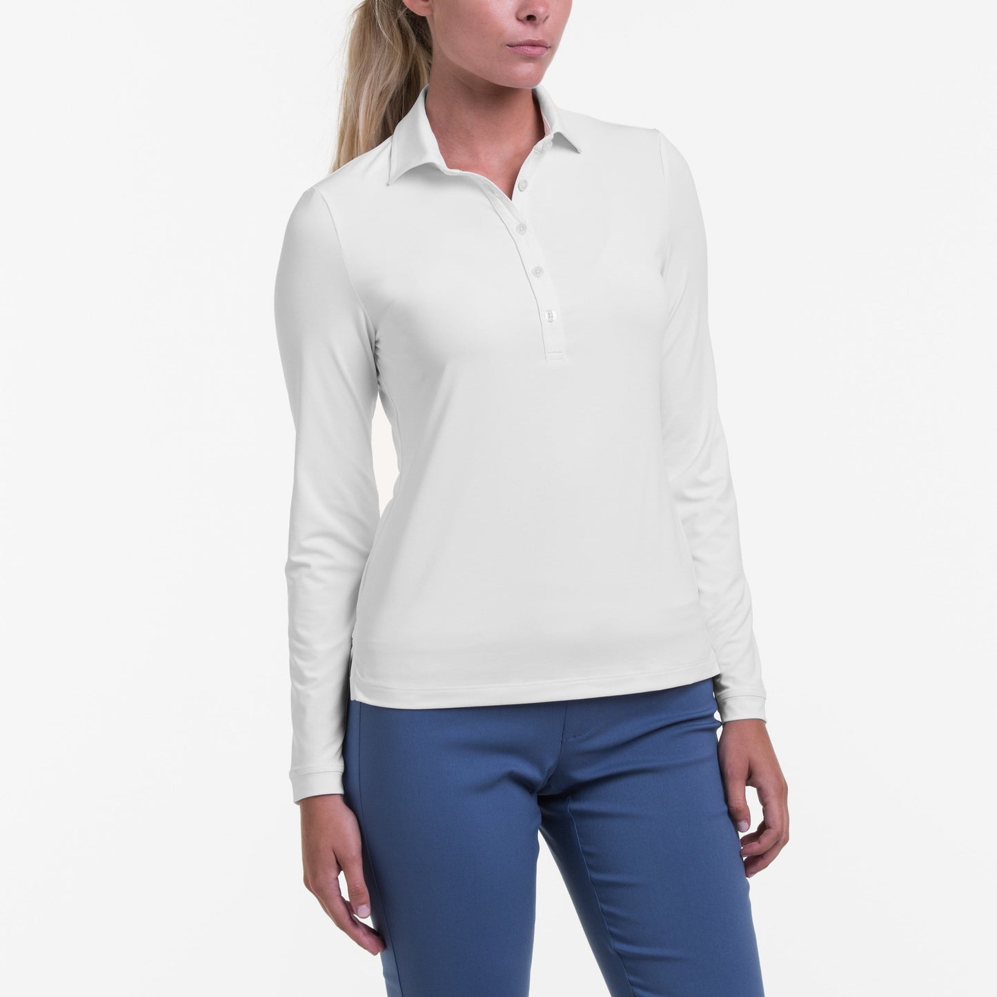 CATHERINE LONG SLEEVE POLO - Sale