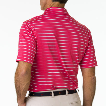 Faxon Stripe Jersey Polo - Fairway & Greene