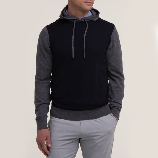 BARUFFA MERINO HOODIE-SALE - Fairway & Greene