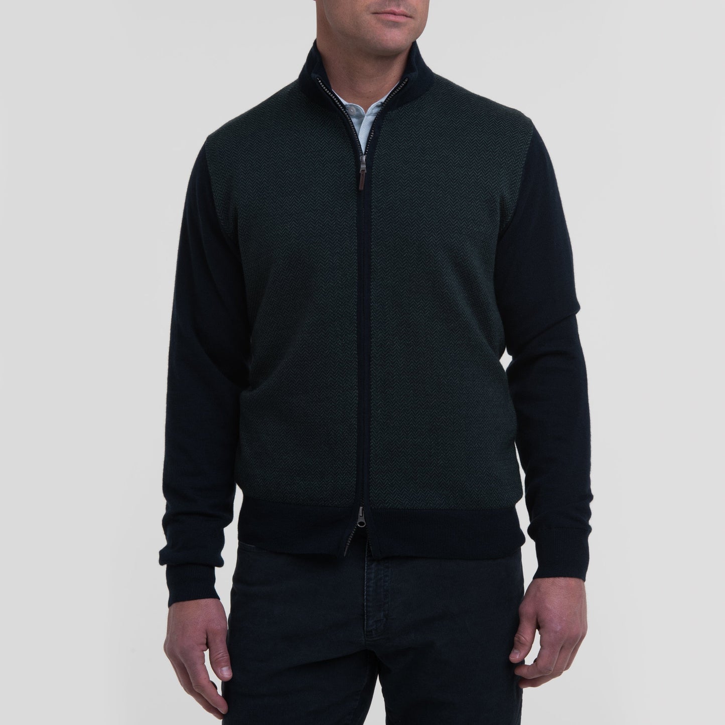 HERRINGBONE WINDSWEATER - Sale - Fairway & Greene