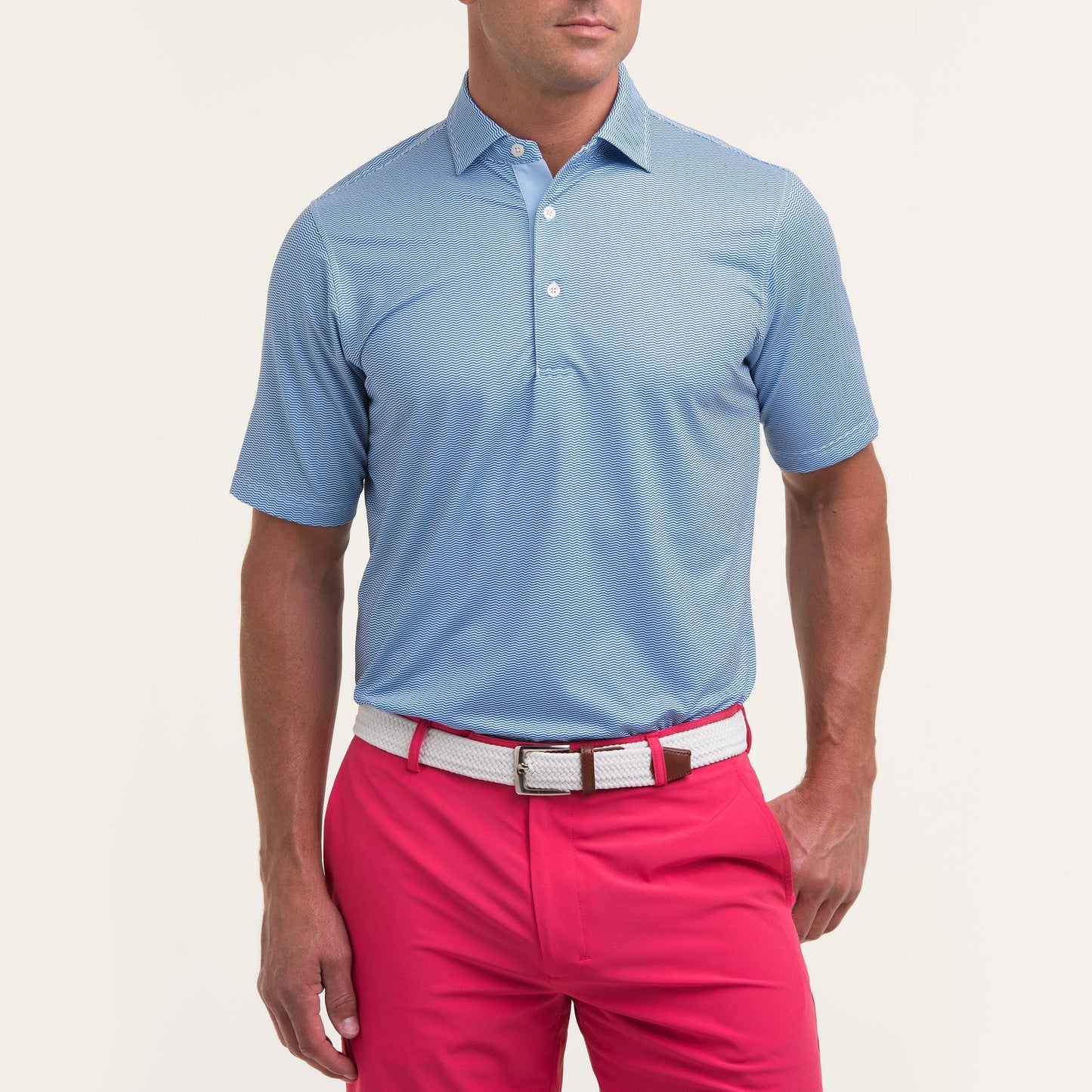 MALIBU WAVE PRINT JERSEY-SALE - Fairway & Greene