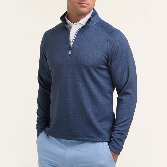 ART DECO PRINT 1/4 ZIP-SALE - Fairway & Greene