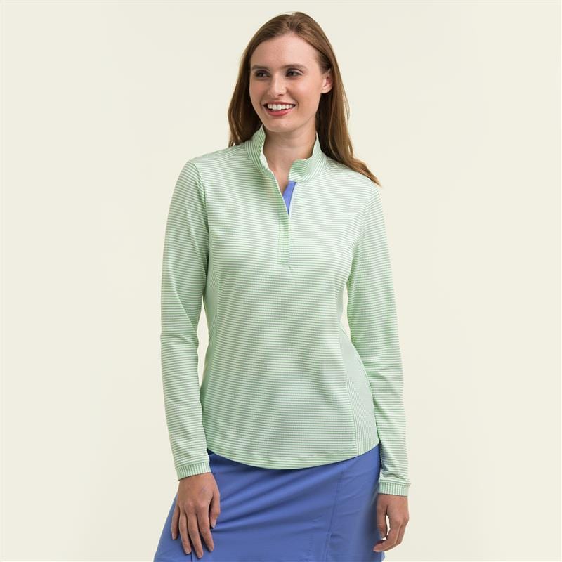 MINDI ZIP MOCK-SALE - Fairway & Greene